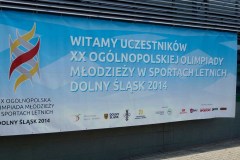 XX Finał Ogólnopolskiej Olimpiady Młodzieży i Grand Prix Juniorów Młodszych -17-22.07.2014r Wrocław
