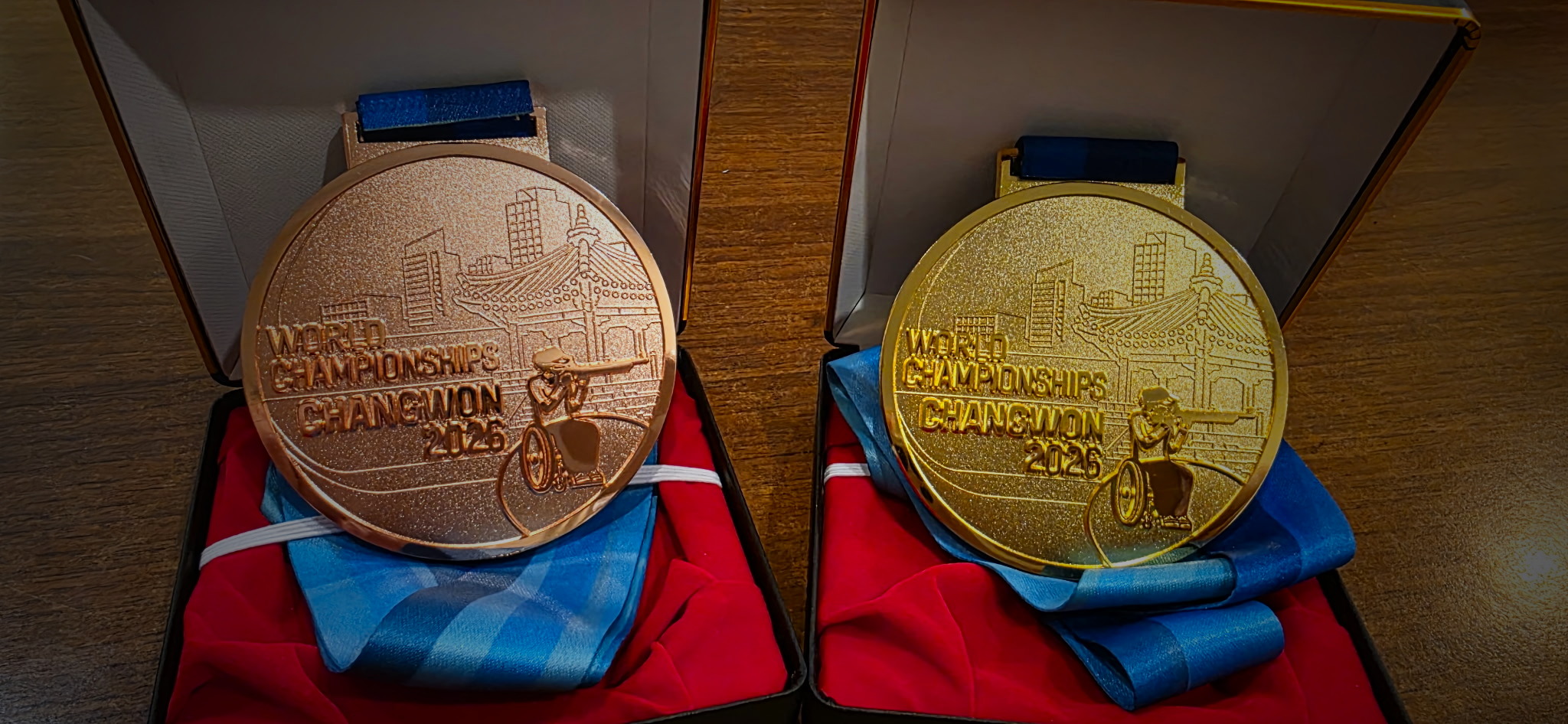 Złoty i brązowy medal Marka Dobrowolskiego — Mistrzostwa Świata para-strzelectwa, Changwon 2026