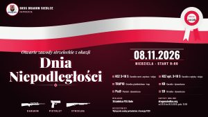 Zapraszamy do rejestracji Otwarte Zawody Strzeleckie z okazji Dnia Niepodległości Edycja 2026